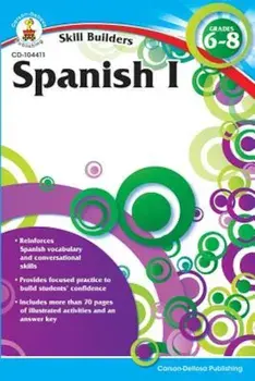 Spanish I, Grades 6 - 8, Paperback/Carson-Dellosa Publishing