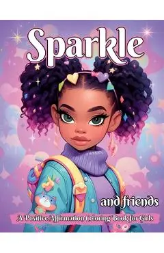 Sparkle and Friends: A Positive Affirmation Coloring Book for Girls - Imani Q. Simone