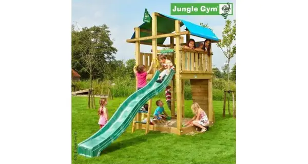 Spatiu de joaca din lemn FORT - Jungle Gym