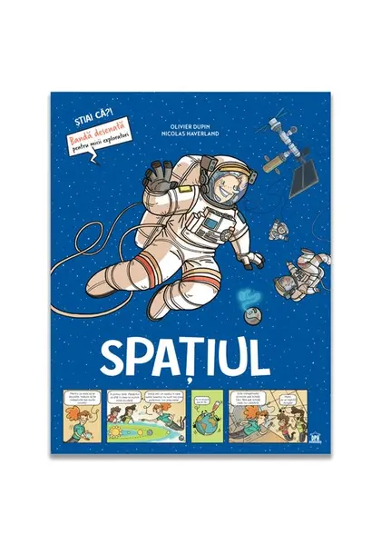 Spatiul- Stiai ca? - Banda desenata