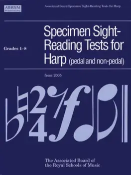 Specimen Sight-Reading Tests for Harp, Grades 1-8 (pedal and non-pedal), Sheet Map/***