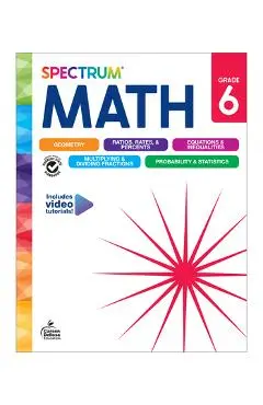 Spectrum Math Workbook, Grade 6 - Spectrum