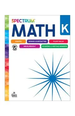 Spectrum Math Workbook, Grade K - Spectrum