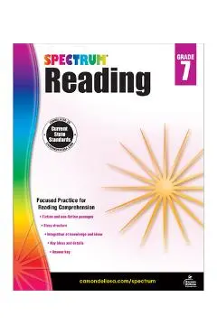 Spectrum Reading Workbook, Grade 7 - Spectrum