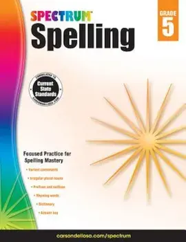 Spectrum Spelling, Grade 5, Paperback/Spectrum