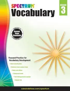 Spectrum Vocabulary, Grade 3, Paperback/Spectrum