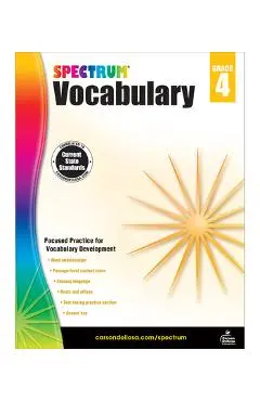 Spectrum Vocabulary, Grade 4 - Spectrum