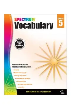 Spectrum Vocabulary, Grade 5 - Spectrum