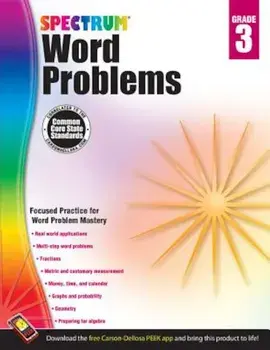 Spectrum Word Problems, Grade 3, Paperback/Spectrum