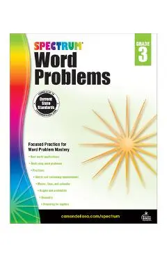 Spectrum Word Problems, Grade 3 - Spectrum