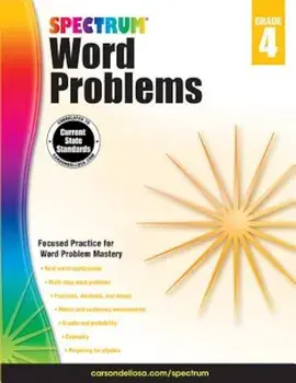Spectrum Word Problems, Grade 4, Paperback/Spectrum
