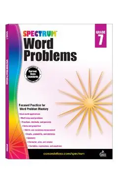 Spectrum Word Problems, Grade 7 - Spectrum