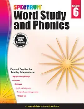 Spectrum Word Study and Phonics, Grade 6, Paperback/Spectrum