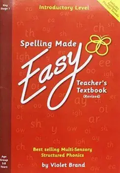 Spelling Made Easy Revised A4 Text Book Introductory Level. Introductory, Teacher TextBook, Paperback/Violet Brand