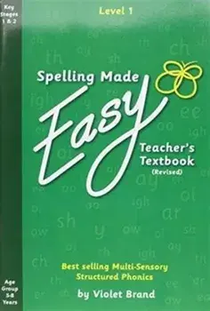 Spelling Made Easy Revised A4 Text Book Level 1, Paperback/Violet Brand