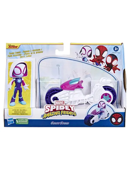 Spidey and His Amazing Friends Motorcycle & Ghost-spider (F7461)