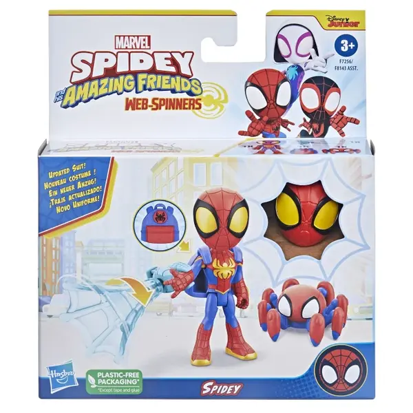 Spidey Set Figurina Spidey 10cm si Accesorii