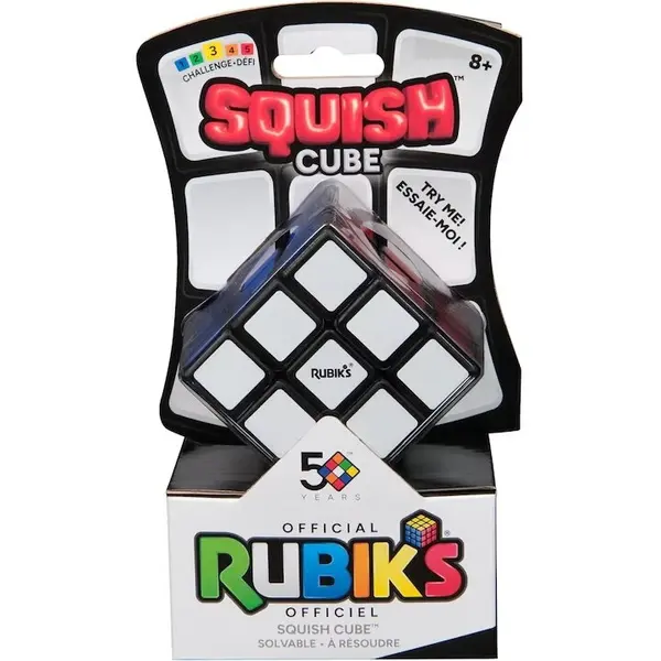 Spin Master Cub Rubik Squish, 3x3, antistres, multicolor
