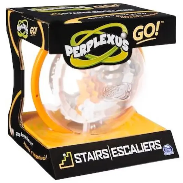 Spin Master Joc Perplexus Spin Master Go Stairs - Labirint 3D portabil cu 35 de obstacole