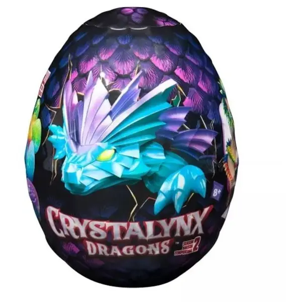 Spin Master Ou surpriza Crystalynx Spin Master - Dragon 6 ani+