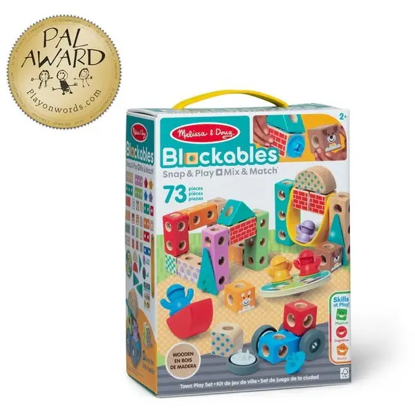 Spin Master Set de joaca Melissa & Doug Spin Master - Blockables™ Oras 3 Ani+