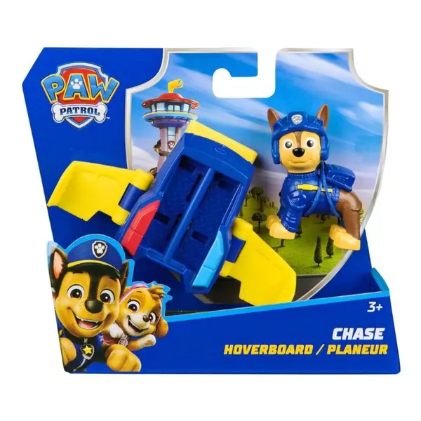 Spin Master Set de joaca Paw Patrol - figurina Chase cu hoaverboard