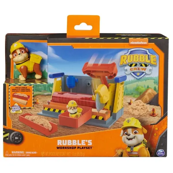 Spin Master Set de joaca Paw Patrol - Rubble Crew Playset, Santier de constructie