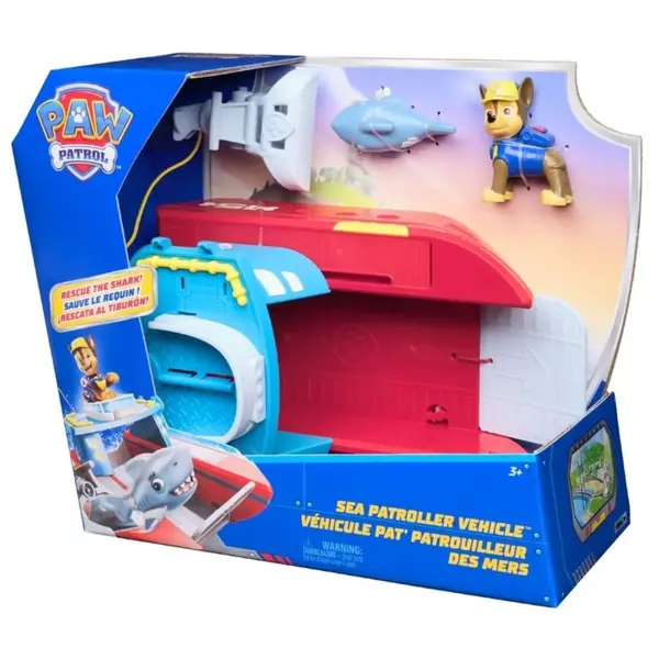 Spin Master Set de joaca Paw Patrol Spin Master - Sea Patroller cu figurina Chase 3 ani+