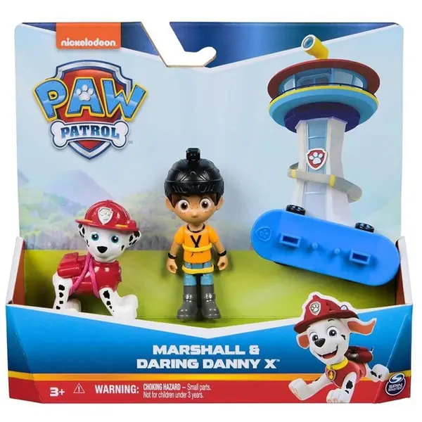 Spin Master Set figurina Paw Patrol - Marshall si Daring Danny X