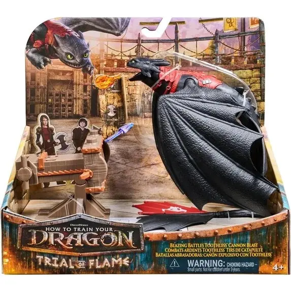 Spin Master Spin Master - How to Train Your Dragon Trial of Flame Blazing Battles Toothless Cannon Blast