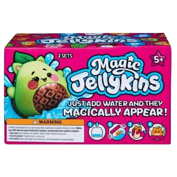 Spin Master Spin Master - Jucarii surpriza colectionabile Magic Jellykins pachet dublu!