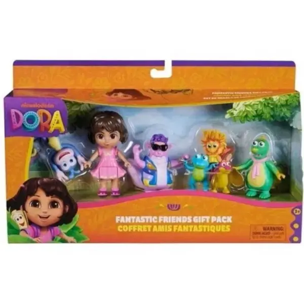 Spin Master Spin Master - Set 7 figurine Dora Exploratoarea, Fantastic Friends