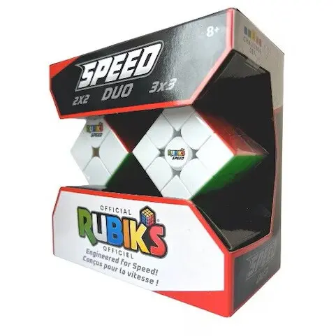 Spin Master Spin Master - Set jocuri de inteligenta SPEED Rubik 3x3 + 2x2