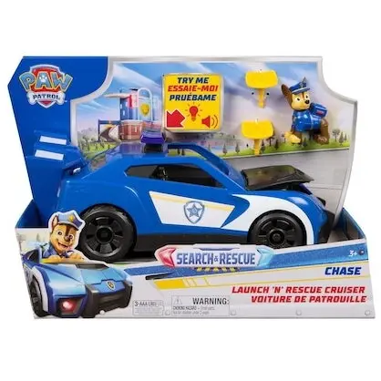 Spin Master Vehicul Paw Patrol Spin Master - Chase Launch 'N' Rescue Cruiser cu figurina