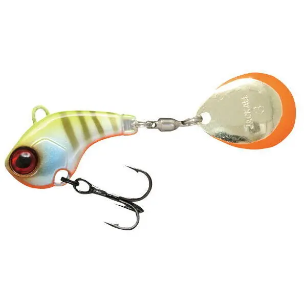 Spinnertail Deracoup 10g Chartreuse Back Bluegill Stripe
