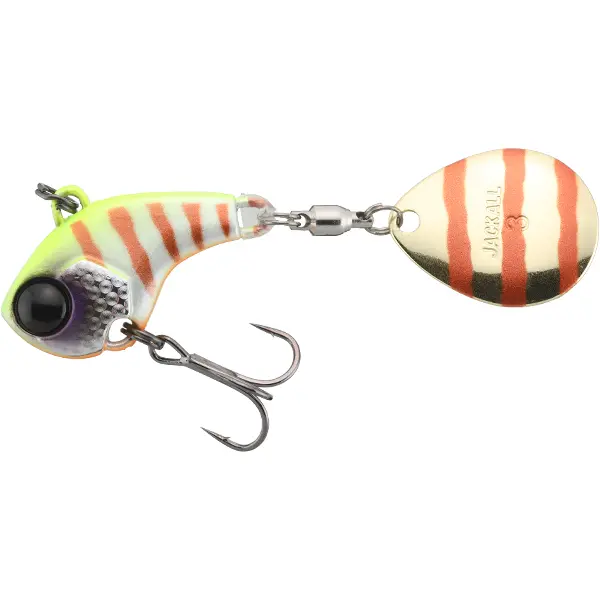 Spinnertail Deracoup 14g Chart. Back Bluegill Stripe