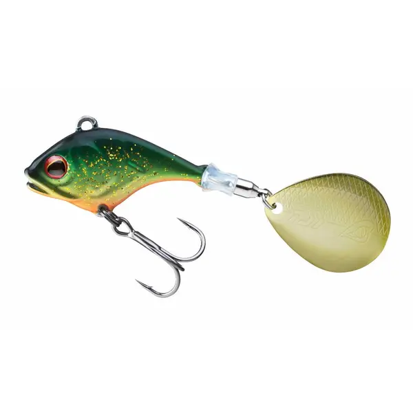 Spinnertail Prorex TG Jig Spinner 14g Green Golden Roach