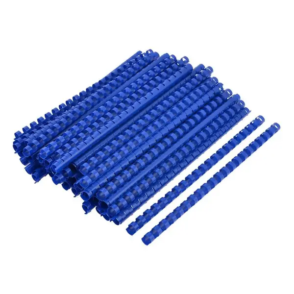 Spire de plastic Fellowes 14 mm 100 bucati/set Spire de plastic Fellowes 14 mm 100 bucati/set albastru