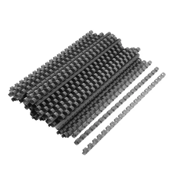 Spire de plastic Fellowes 25 mm negru 50 bucati/set Spire de plastic Fellowes 25 mm negru 50 bucati/set