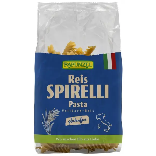 Spirelli din orez integral fara gluten, eco - 250 g