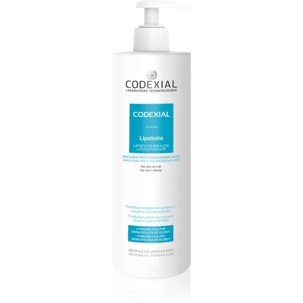 Spiridea Codexial Lipolotio lotiune hidratanta pentru piele atopica destinata copiilor si adultiilor efect regenerator 400 ml