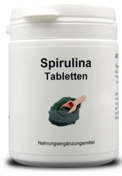 Spirulină, 400 mg, 400 comprimate, Karl Minck
