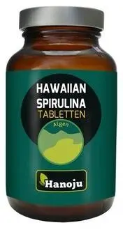 Spirulină hawaiană, 495 mg, 250 tablete, Hanoju
