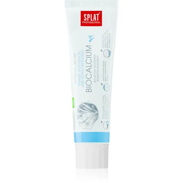 Splat Professional Biocalcium pasta de dinti bio-activa pentru refacerea smaltului si albirea sigura 100 g