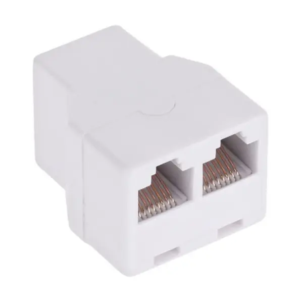 Spliter/multiplicator retea RJ45 8P8C la 2 x porturi RJ45 M-M, TEL0022-2