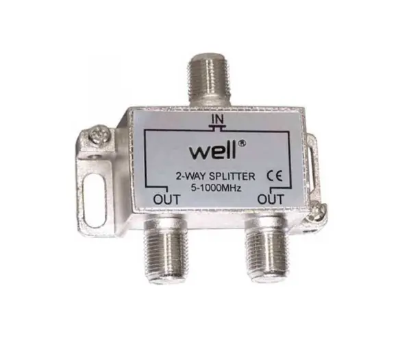 Splitter CATV coaxial (antena tv) 2 porturi 1000 MHz, SPLT-FC/2-WL