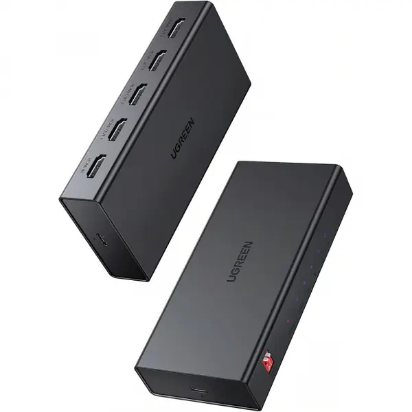Splitter Video HDMI UGREEN CM570 (90514), Negru
