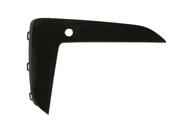 Spoiler bara Fata Dreapta M-TECHNIC, cu gauri pentru senzorii de parcare, plastic, negru lucios potrivit BMW 5 G30, F90, 5 G31 09.16-