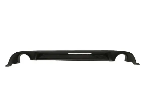 Spoiler bara spate inferior GTI, gri inchis, cu iesire teava evacuare partea stanga partea dreapta VW GOLF 7 VII HATCHBACK intre 2017-2019