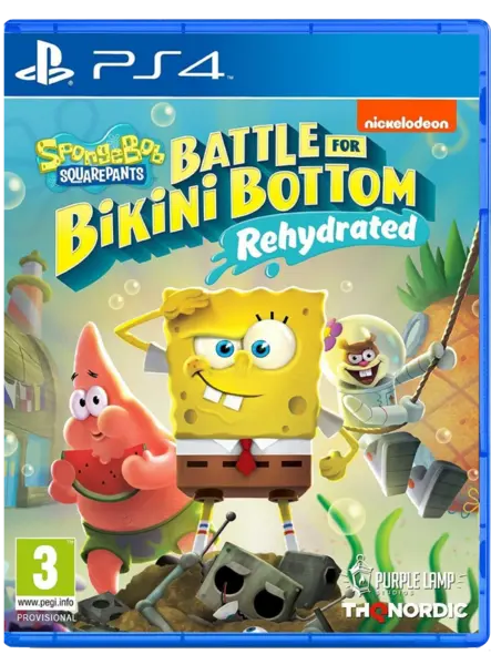 Spongebob SquarePants Battle for Bikini Bottom Rehydrated Плейстейшън 4